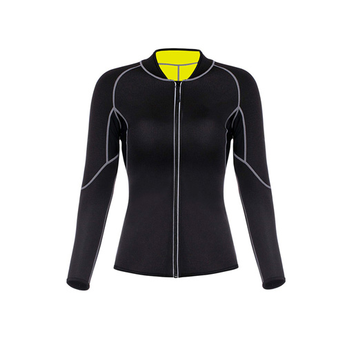 New 2020 low price sexy Tight Neoprene sweat sauna Fitness Clothing Women Yoga Set Fitness Set Women pants long shirt Sportswear