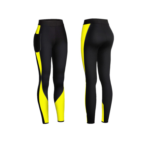 New 2020 low price sexy Tight Neoprene sweat sauna Fitness Clothing Women Yoga Set Fitness Set Women pants long shirt Sportswear