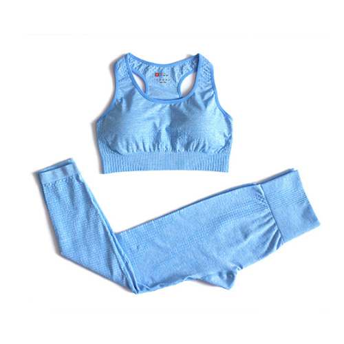 Women Vital Seamless Yoga Set Fitness Clothing High Waist Gym Leggings+Padded Push Up Sports Bra Running Sportswear Tracksuit